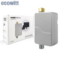 Ecowitt WFC01 Smart Watering Timer, WittFlow Sprinkler Timer, Smart Water Valve, Self Watering Timer, for Outdoor/Lawn/Garden