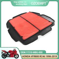 ♧◆ ตัวกรองอากาศรถจักรยานยนต์สามารถใช้ได้กับ VFR800 F RC46 1998-2019เครื่องดักจับ VTEC 17210-MBG-000 Crossrrunner VFR800X