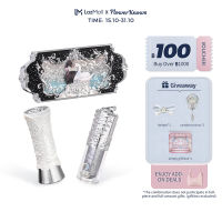 FlowerKnows Swan Ballet Series gift set include Shine Lipstick Eyeshadow Palette Liquid Eyeshadow ลิปกลอสชนิดเคลือบริมฝีปาก