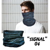 ผ้าบัฟ ผ้าปิดจมูก รุ่น "Signal 04" ผ้าบัฟกันแดด AA ผ้าบัฟกันuv ผ้าบัฟกันฝุ่น  ผ้าโพกหัว ผ้าบัฟใส่วิ่ง ผ้าบัฟขี่มอไซ ผ้าบัฟผู้หญิง ผ้าโพกหัวผู้