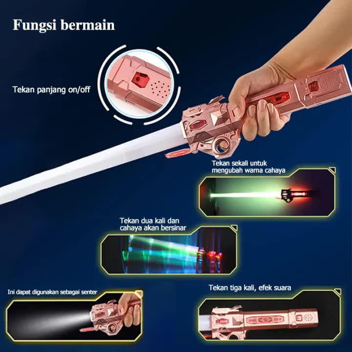 bags-shop-ดาบพิฆาตอสูร-ดาบของเล่น-มีไฟ-มีเสียง-star-wars-lightsaber-ยืดหดได้-คู่ต่อกันได้-lightsaber-สตาร์วอร์ส