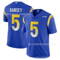 เสื้อฟุตบอล NFL Rams 5 Cailan Blue Jalen Ramsey Jersey