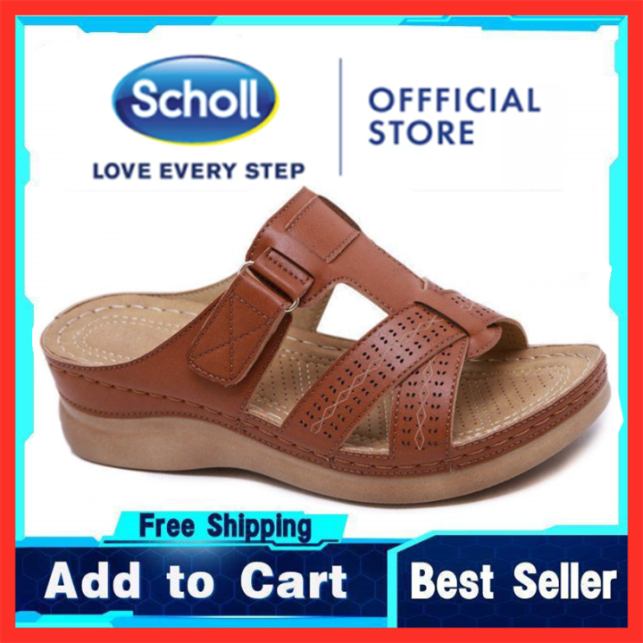 scholl sandals women scholl leather sandal Women's scholl ladies shoes