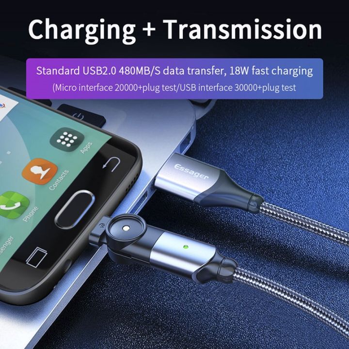 a-lovable-essager-180-rotateusb3achargingforxiaomi-microusb-cablemobiledata-wire-cord