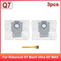 สำหรับ Roborock S7 MaxV อัลตร้าถุงฝุ่นอุปกรณ์เสริมสำหรับ Xiaomi S7 MaxV Plus/ Q7สูงสุดถุงใส่ขยะชิ้นส่วนเครื่องดูดฝุ่นหุ่นยนต์