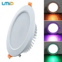 【Worth-Buy】 ไฟสปอร์ตไลท์เพดานแสงดาวน์ไลท์ Led สีเขียวแดงน้ำเงิน3W 5W 6W 9W Dc12v ไฟส่องสว่างในร่มปิดภาคเรียน (เปลี่ยนได้3W)