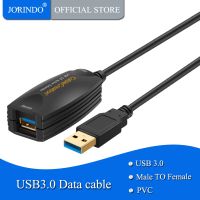 Jorindo Kecepatan Super Aktif USB 3.0 Kabel Ekstensi USB 3.0 Extender USB Male untuk Perempuan Repeater Kabel dengan Penguat Sinyal