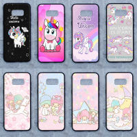 เคส Samsung S8 plus ลายยูนิคอร์น-ลิเติ้ลทวิน ขอบนิ่มหลังแข็ง เคสมือถือ เคสสกรีน uv case เคส TPU ไม่ขูดตัวเครื่อง ไม่กัดขอบ ปกป้องมือถือได้ดี