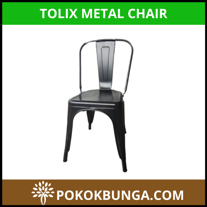 Kerusi Tolix Kerusi Besi Metal Chair 椅子 | Lazada