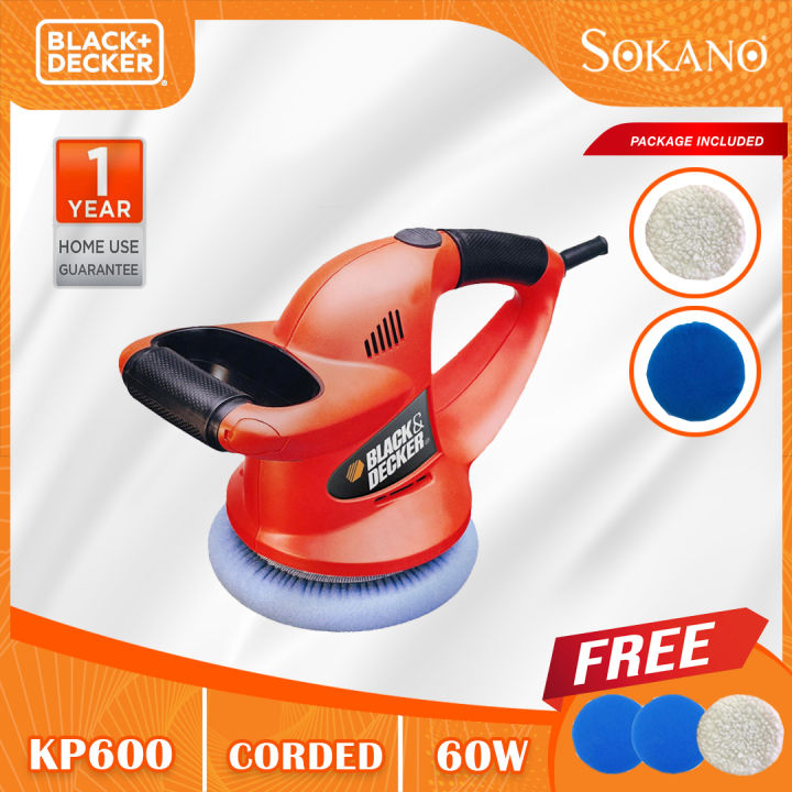 Black & Decker KP600 152MM Random Orbit Polisher