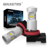 2x Car Fog LED Bulb H8 H11 9005 9006 H16 EU HB3 HB4 3020 Chips Daytime Running Light 6000K White Lamps DRL Headlights