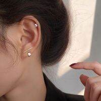 Creative Simple Unisex Handsome Cool Women U shape Earrings Fashion Jewelry Korean Style Ear Stud