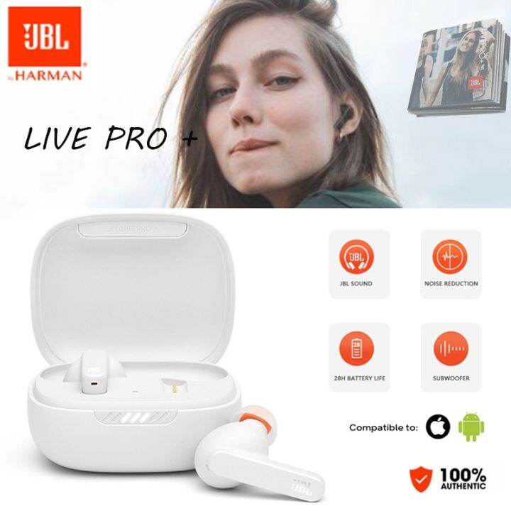 Original JBL LIVE PRO Wireless Bluetooth Earphones Noise Cancelling