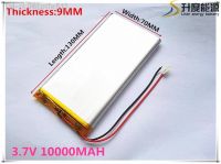 li-po Polymer battery 10000 mah 3.7V 9070130 smart home MP3 speakers Li-ion battery for dvrGPSmp3mp4cell phonespeak [ Hot sell ] ptfe51