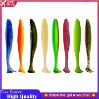 เหยื่อตกปลา 55 มม.70 มม.90 มม.T TAIL Worm เหยื่ออ่อน Jigging Wobblers Tackle BASS PIKE ประดิษฐ์ซิลิโคน Swimbait