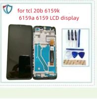 ZZOOI New LCD 6.52" for tcl 20b 6159k 6159a 6159 LCD display touch screen digitizer assembly 100% perfect repair