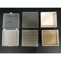 กล่องเก็บหลอดไมโครทิวป์ กล่องเก็บVial สำหรับแช่แข็งได้ 100 ช่อง (100-Well Microtube Storage Boxes)