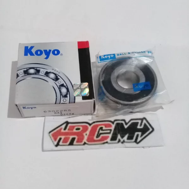 BEARING LAHER LAKER RODA 6302 2RS 2 RS KLAHER ORI ORIGINAL KOYO JAPAN