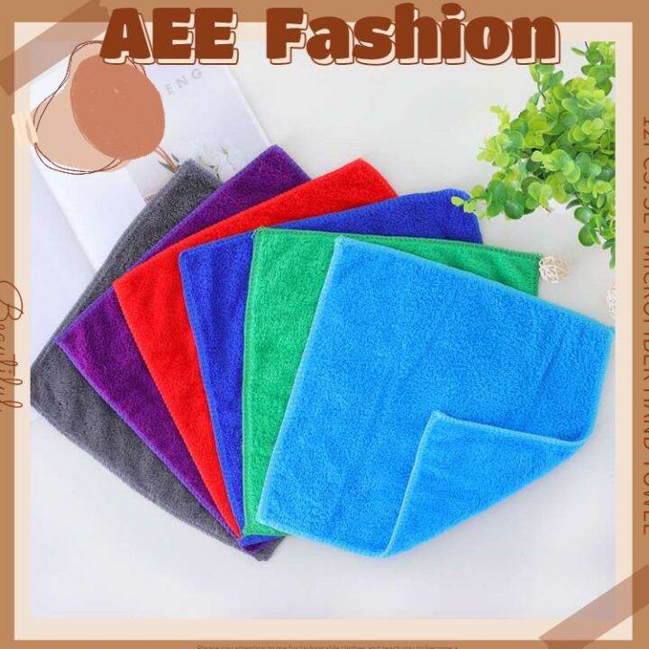 12PCS. Microfiber Face Towel Super Soft Towel 30x30CM COD Lazada PH