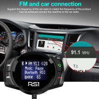 【ล้างรถ Cloth】Car Dual พอร์ต USB เครื่องส่งสัญญาณ FM Player รถจอดิจิตอลอะแดปเตอร์ชาร์จในรถยนต์แฮนด์ฟรี Bluetooth สนับสนุนบัตร TF FM เครื่องส่งสัญญาณการตรวจจับแรงดันไฟฟ้าหน้าจอดิจิตอลตัวกล้ำสัญญาณสำหรับรถยนต์