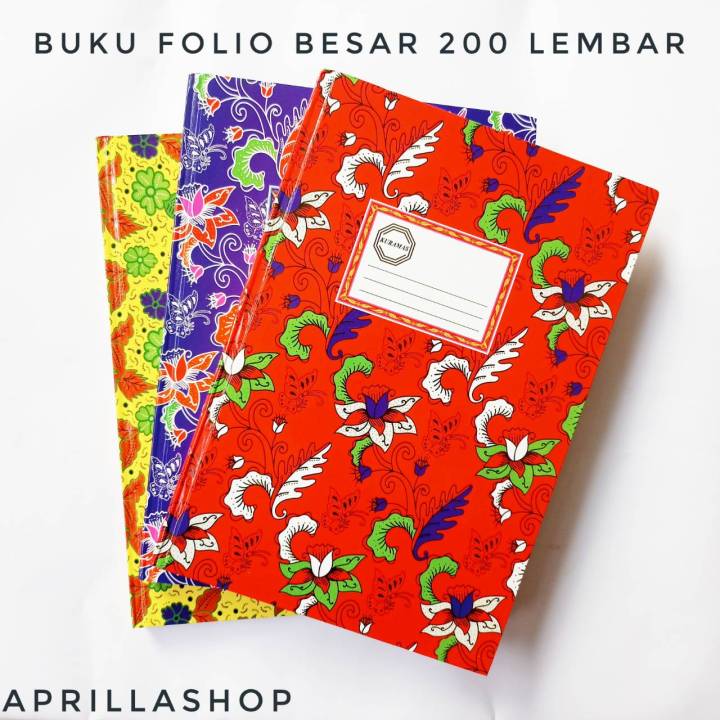 Buku Tulis Hard Cover Folio 200 Lembar Kuramas Paperline Lazada Indonesia