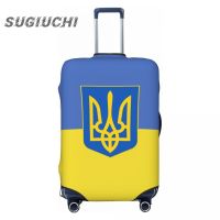 Ukraine Country Flag Luggage Cover Suitcase Travel Accessories Printed Elastic Dust Cover Bag Trolley Case Protective