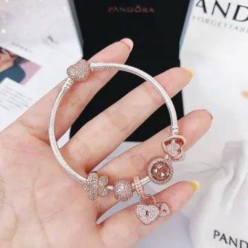 Pandora Beads and Pave Bracelet with Charm  Lazada PH