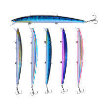 UNI 18cm 24g big long fish Minnow sea fishing lure bait 3D eyes Strong hooks lures