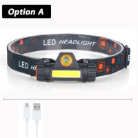 2021 8 Headlamp Rechargeable Led Head Light 8 Modes Flashlight Waterproof LED Head Torch Head Light For Camping Fishing Outdoor