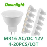 ☒▤▣ 4-20PCS GU5.3 AC/DC 12V LED Spotlight Bulb MR16 Low Pressure 3W 5W 6W 7W Light 120 Degrees 38 Degrees Study Kitchen For Home