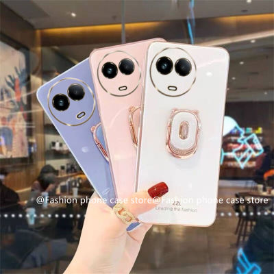 Phone Case เคส Realme 11 4G 5G Realme C51 C53 NFC พร้อมเคสนิ่มป้องกันที่ตั้งรูปหมีน่ารัก Realme 11 4G 5G NFC 2023