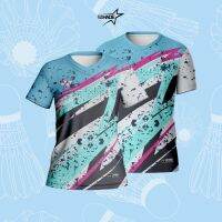 2023 NewMen S Women S Badminton Full Print Couple Jersey