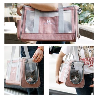 ™✒ New Pet Bag Portable Dog Cat Carrier Bag Pet Kitten Outdoor Travel Bags Breathable Mesh Small Cat Carrier Outgoing Pets Handbag