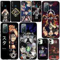 อ่อนนุ่ม ปก K179 MA8 Asta Black Clover Coque เคสโทรศัพท์ หรับ iPhone 14 13 12 11 Pro XS Max X XR 6 7 8 6S Plus 7+ 8+ 14Plus + 14+ ProMax ซิลิโคน Phone Casing 6Plus 7Plus 8Plus 11Pro 13Pro 14Pro