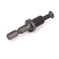 Hexagonal 1/4 6.35 Mm Hex Shank Adaptor untuk 3/8 -24UNF Thread Pria W Mundur Sekrup untuk Bor chuck Lxm