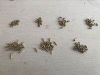 100PCS M3 Brass Eyelet Rivet Nut Through Hole Rivets Hollow Grommet M3x3/4/5/6/7/8/10/12/14/15mm