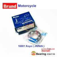 Deep Groove 16001 Ball Bearings 12x28x7 mm. ลูกปืน อะไหล่รถมอเตอร์ไซค์ Motorcycle JTEKT KOYO Japan