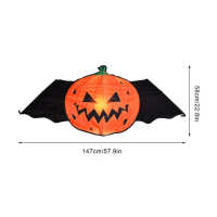 【cw】Outdoor Kite Devil Pumpkin Kite Devil Pumpkin Shape Sturdy Innovative Cartoon Kite Children Toy 【hot】 1