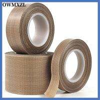 OWMXZL 10m/Roll กันน้ำกันน้ำได้ สารหน่วงไฟ เครื่องดูดสูญญากาศ เครื่องปิดผนึกกาว ผ้าเทปผ้า ทนต่ออุณหภูมิสูง เทป PTFE