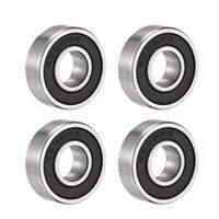 2 ชิ้น EE3 VV ฝายาง ( 9.525 x 22.225 x 7.144 mm.)  Ball Bearing Inch R6-2RS = 2 ตลับ