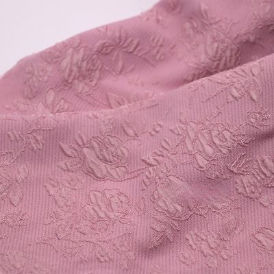 Fabric Wide 150cmx50cm Multi-Color Elastic Three-Dimensional Rose Jacquard Micro Elastic Soft Pendant Diy Cheongsam Dress Hanfu