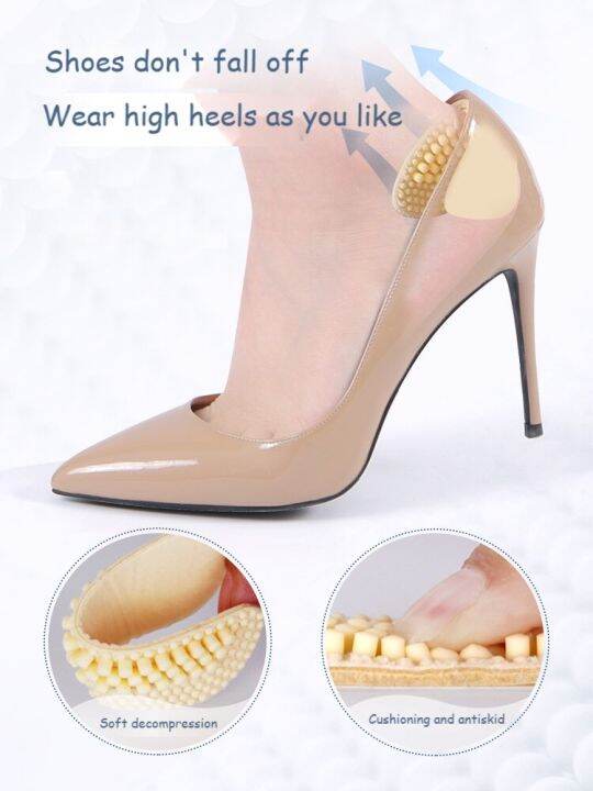 women-silicone-insoles-for-shoes-high-heels-adjust-size-massage-heel-liner-grips-protector-sticker-pain-relief-foot-care-inserts-shoes-accessories