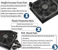 5V USB Router พัดลมทีวีกล่อง Cooler 80มม. 92มม. 120มม. 240มม. PC DIY Cooler W สกรูป้องกันสุทธิ Silent Desktop Fan