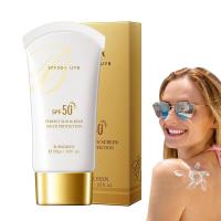 Summer Sunscreen For Face SPF 50 Broad Spectrum UVA/UVB Sunscreen Lotion 55g Men Women Sun Protection Refreshing Sun Block Cream