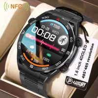 2023 New Bluetooth Call NFC 1.6 inch 485x485 AMOLED IP68 music Smartwatch Men