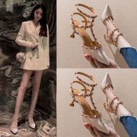 【Ready Stock】 ✵ C40 DY STOCK 2023 new versatile high heeled womens shoes