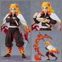 FIGMA โมเดลฟิกเกอร์ Demon Slayer Rengoku Kyoujurou ข้อต่อขยับได้ ของเล่นสําหรับเด็ก