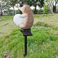 Outdoor Solar Lights Hedgehog Floor Light Waterproof Lawn Landscape Lights Garden Pathway Yard Decoration Decoration Light