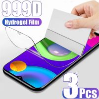 3Pcs Hydrogel Film For Samsung Galaxy M01 M011 M21 M31 M51 M01S M31S Screen Protector For Samsung M02 M12 M32 M62 F41 F12 Film