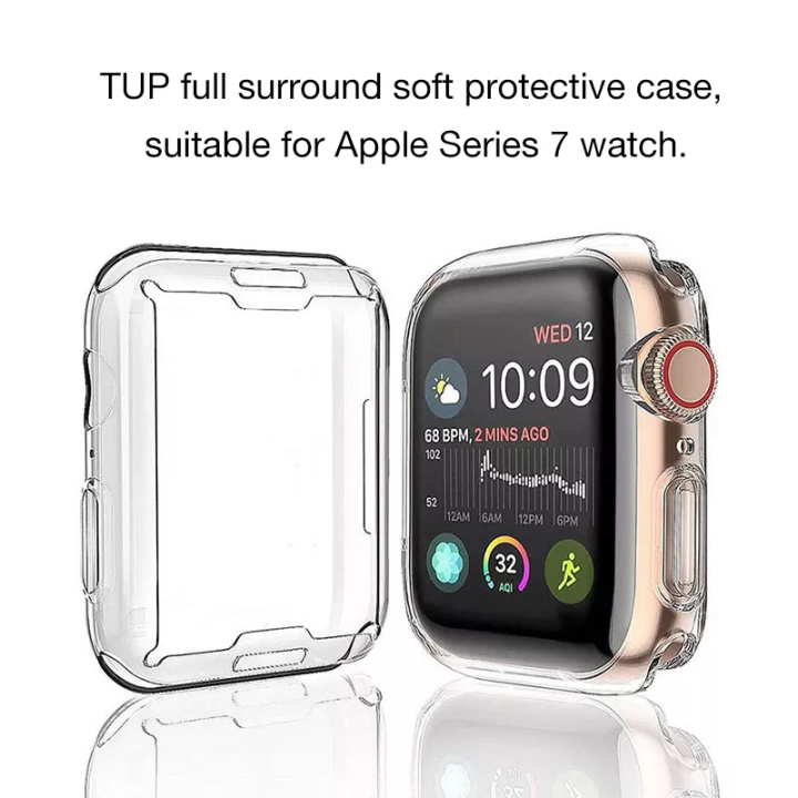 นาฬิกาเคสเต็มปก-tpu-clear-soft-case